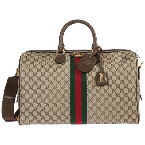 gucci mens weekender bag|Gucci travel tote bag.